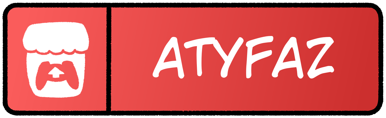 itch.io button with text 'atyfaz'