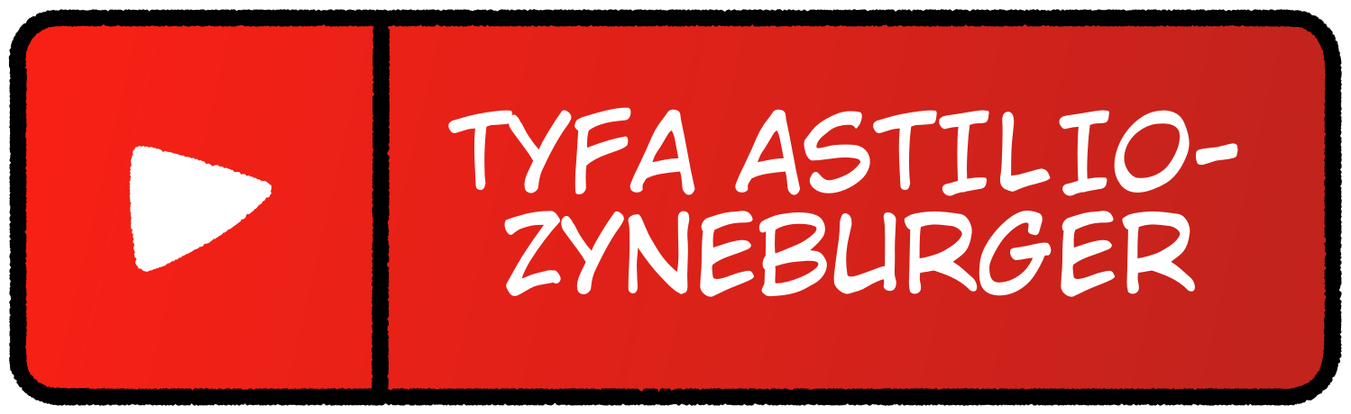 YouTube button with text 'Tyfa Astilio-Zyneburger'